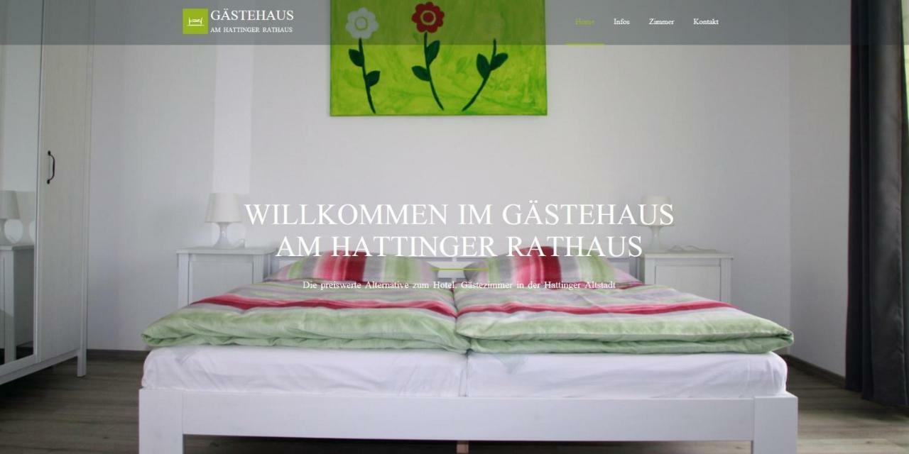 Gästehaus am Hattinger Rathaus Hattingen Exterior foto